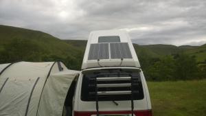 Solar Panels Bike Rack and Awning